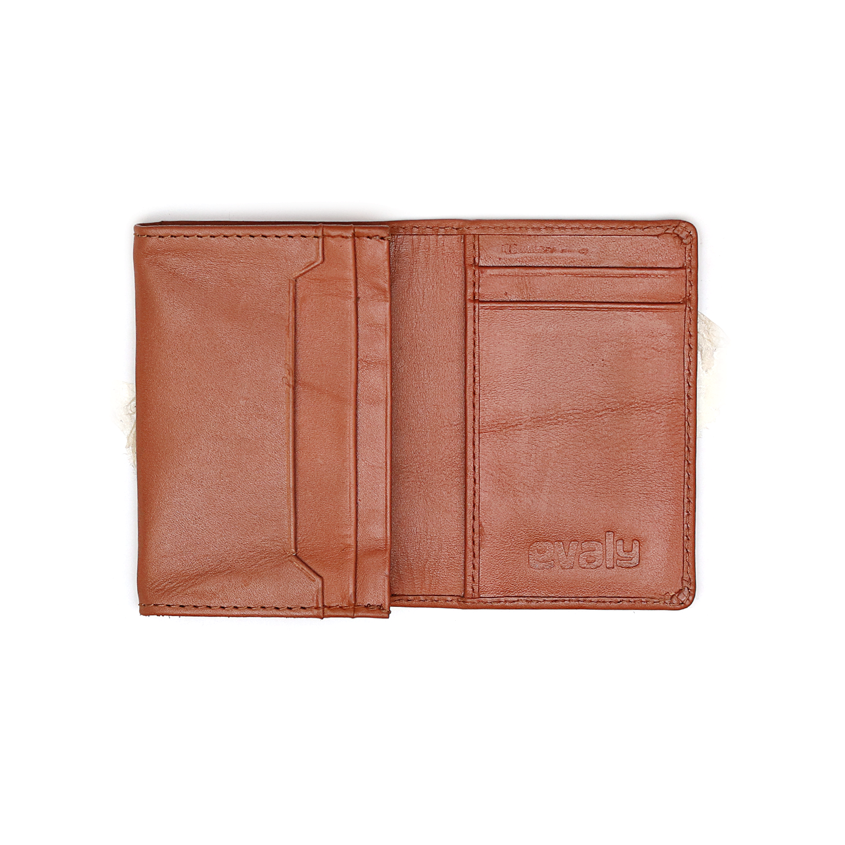 Zays Premium Leather Card Holder - (Brown) EW05
