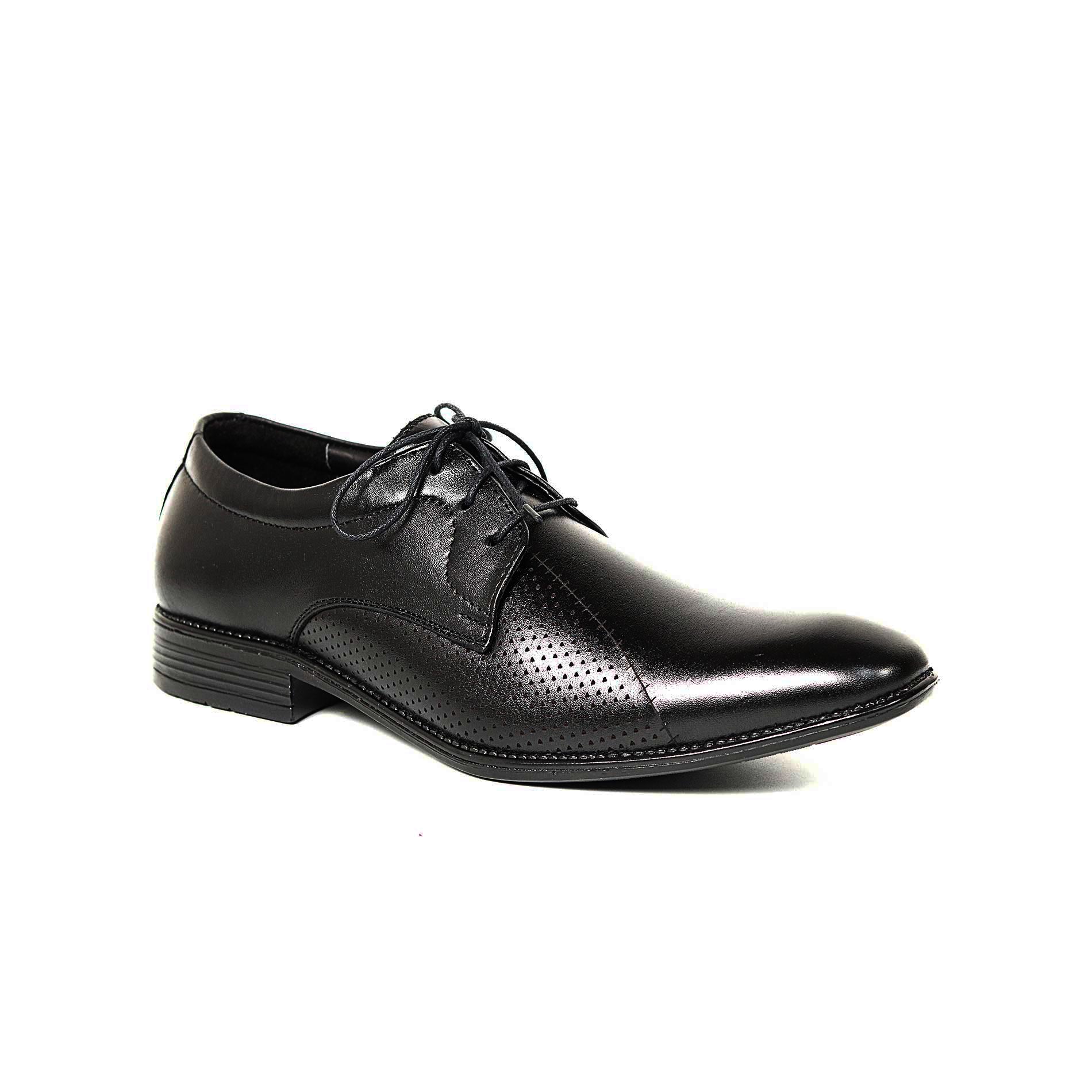 Zays Leather Premium Formal Shoe For Men (Black) - SF57