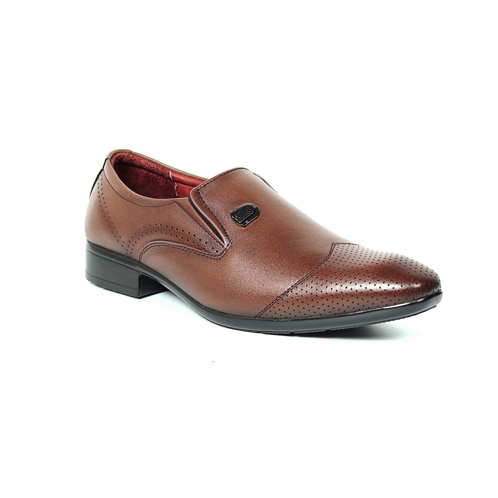 Zays Leather Premium Formal Shoe For Men (Brown) - SF60