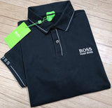 Imported Super Premium Cotton Polo Shirt For Men (ZAYSIPS39) - Black