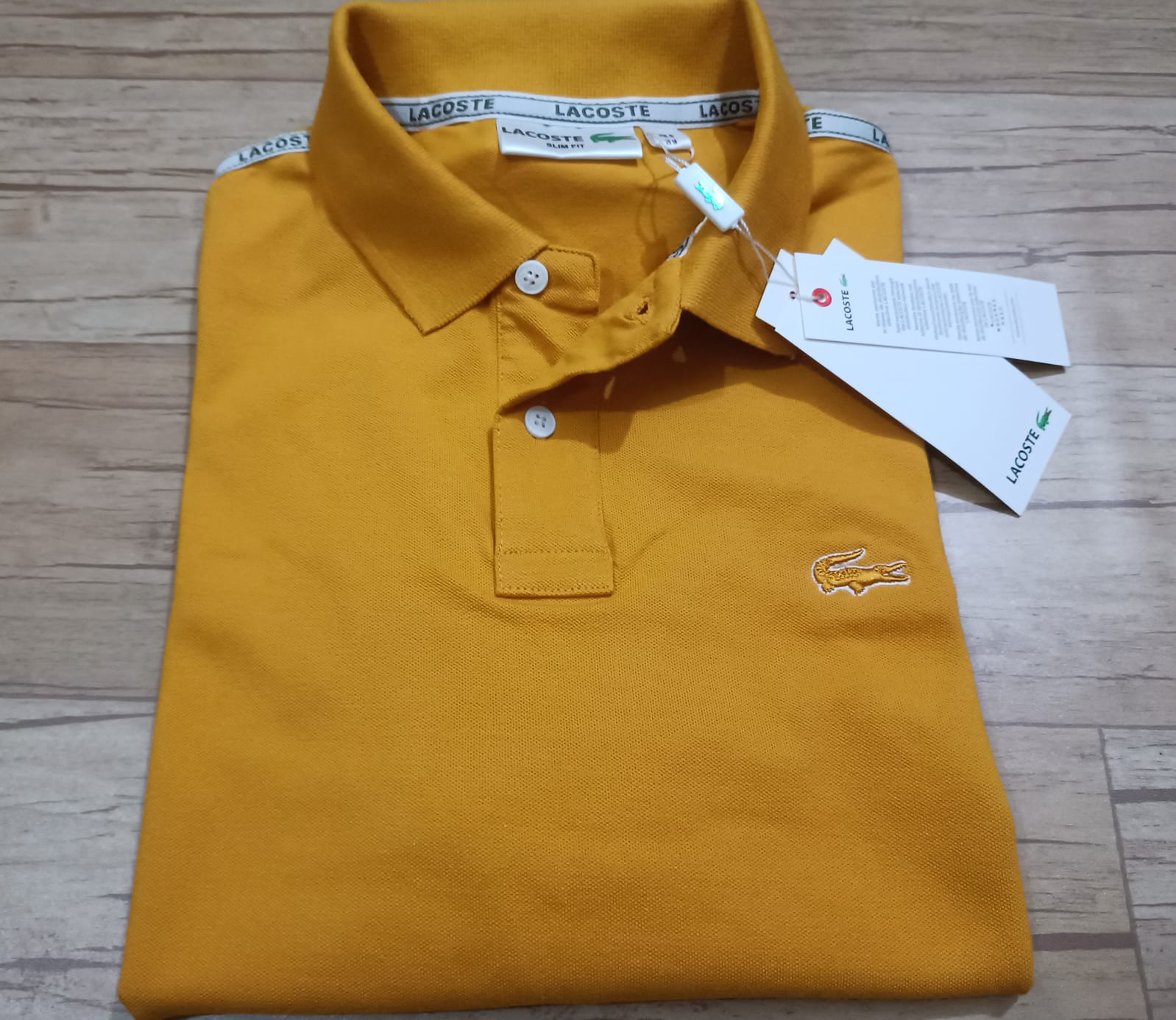 Imported Super Premium Cotton Polo Shirt For Men (ZAYSIPS10) - Yellow