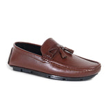 Zays Leather Trendy Loafer For Men (Chocolate)- SF74