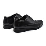 Zays Leather Premium Oxford Shoe For Men (Black) - ZAYSSF21