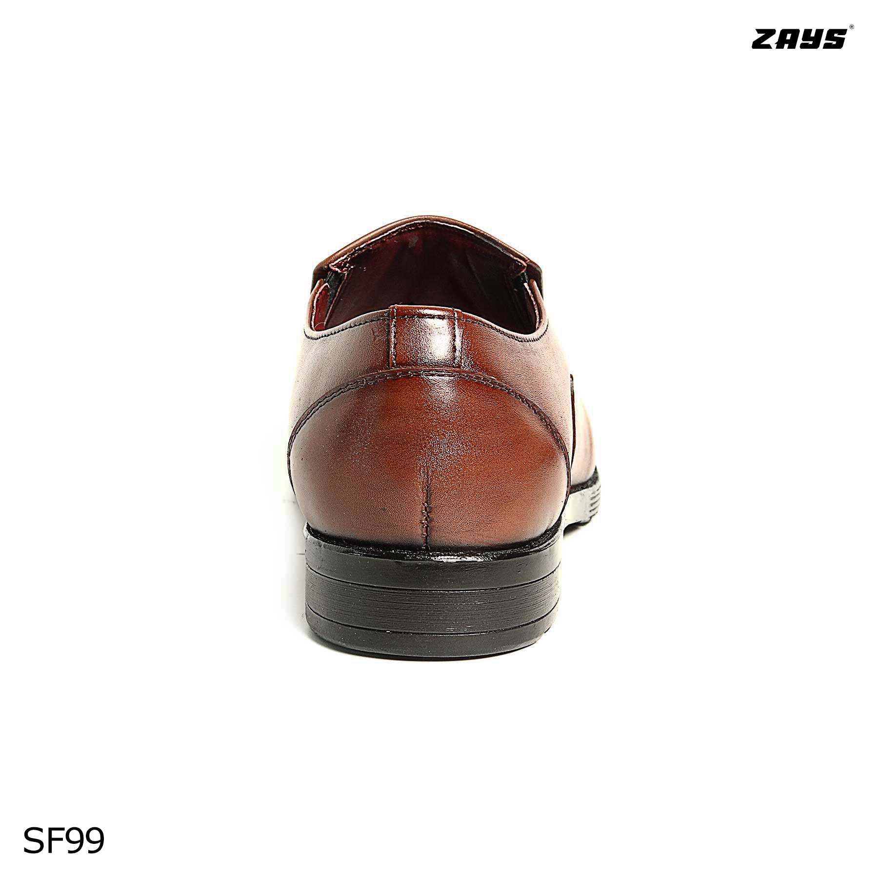Zays Leather Premium Formal Shoe For Men (Brown) - SF99