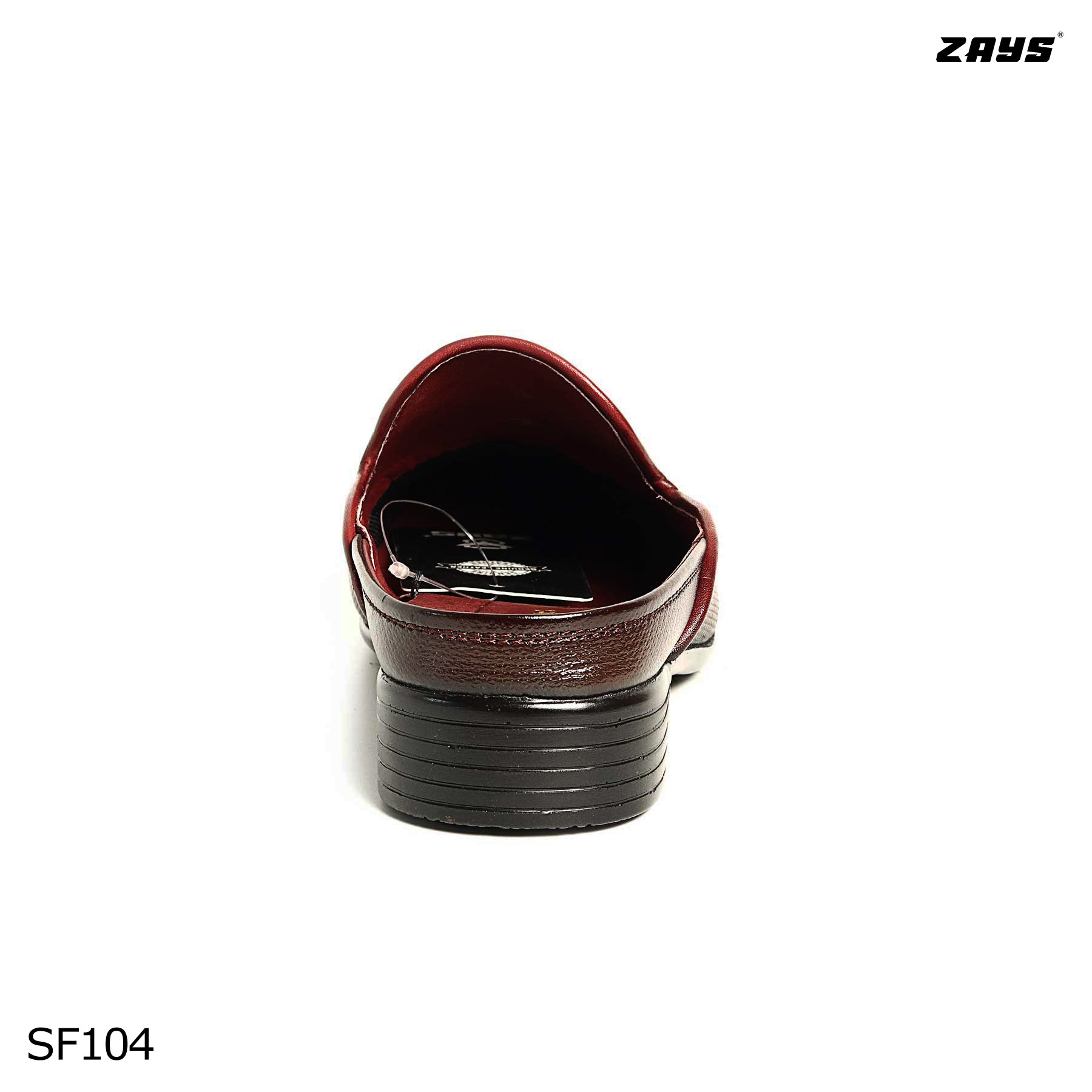 Zays Leather Premium Half Shoe For Men (Brown) - SF104