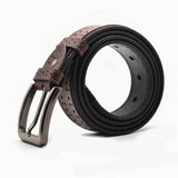 Zays Leather Belt for Men - (Chocolate) ZAYSBL07