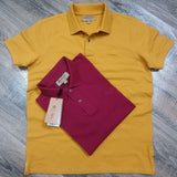 Imported Super Premium Cotton Polo Shirt For Men (ZAYSIPS05) - Yellow