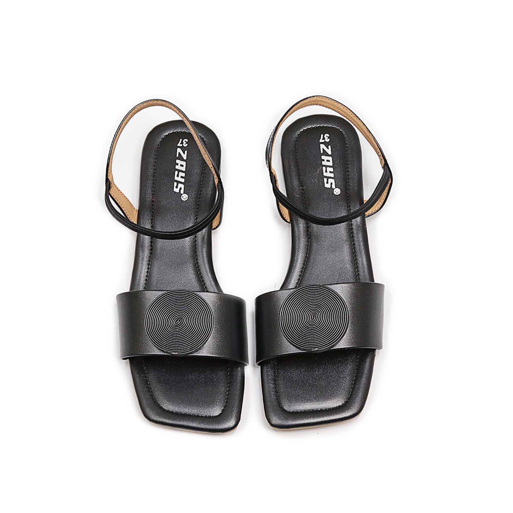 Zays Premium Sandal For Women (Black) - LS06