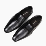 Zays Leather Premium Formal Shoe For Men (Black) - ZAYSSF03