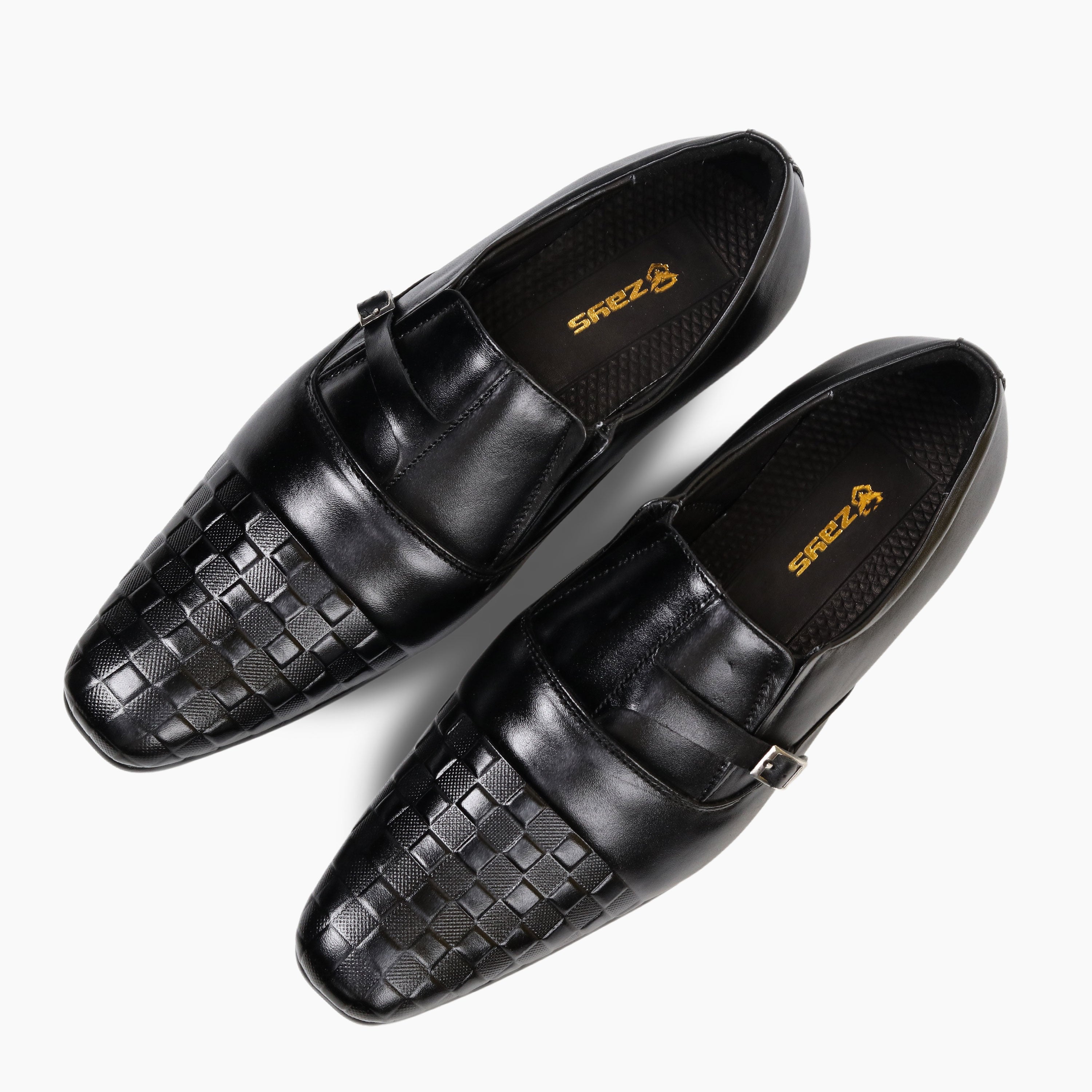 Zays Leather Premium Formal Shoe For Men (Black) - ZAYSSF01
