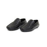 Zays Leather Loafer Shoe For Men (Black) - SF50