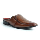 Zays Leather Premium Half Shoe For Men (Brown) - ZAYSSF20