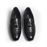 Zays Leather Premium Casual Shoe For Men (Black)- ZAYSSF28
