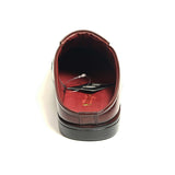 Zays Leather Premium Half Shoe For Men (Chocolate) - SF89