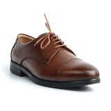 Zays Leather Premium Oxford Shoe For Men (Brown) - SF37