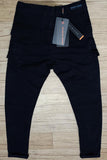 Super Premium Cargo Pants (6 pockets) For Men (KP01) - Black