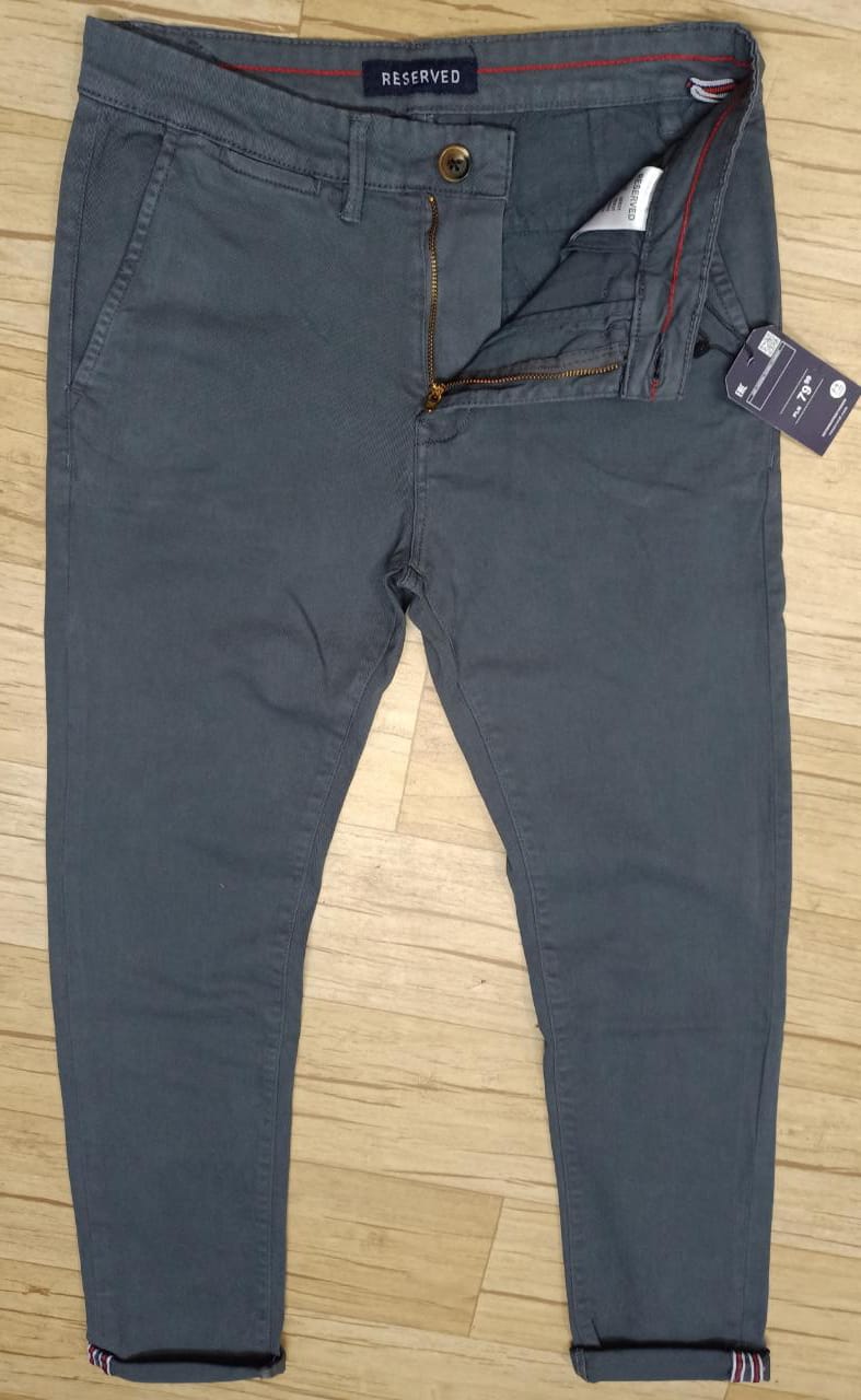 Super Premium Gabardine Pant For Men (ZGP03) - Grey