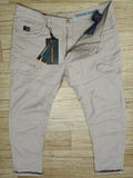 Super Premium Cargo Pants (6 pockets) For Men (KP04) - Cream