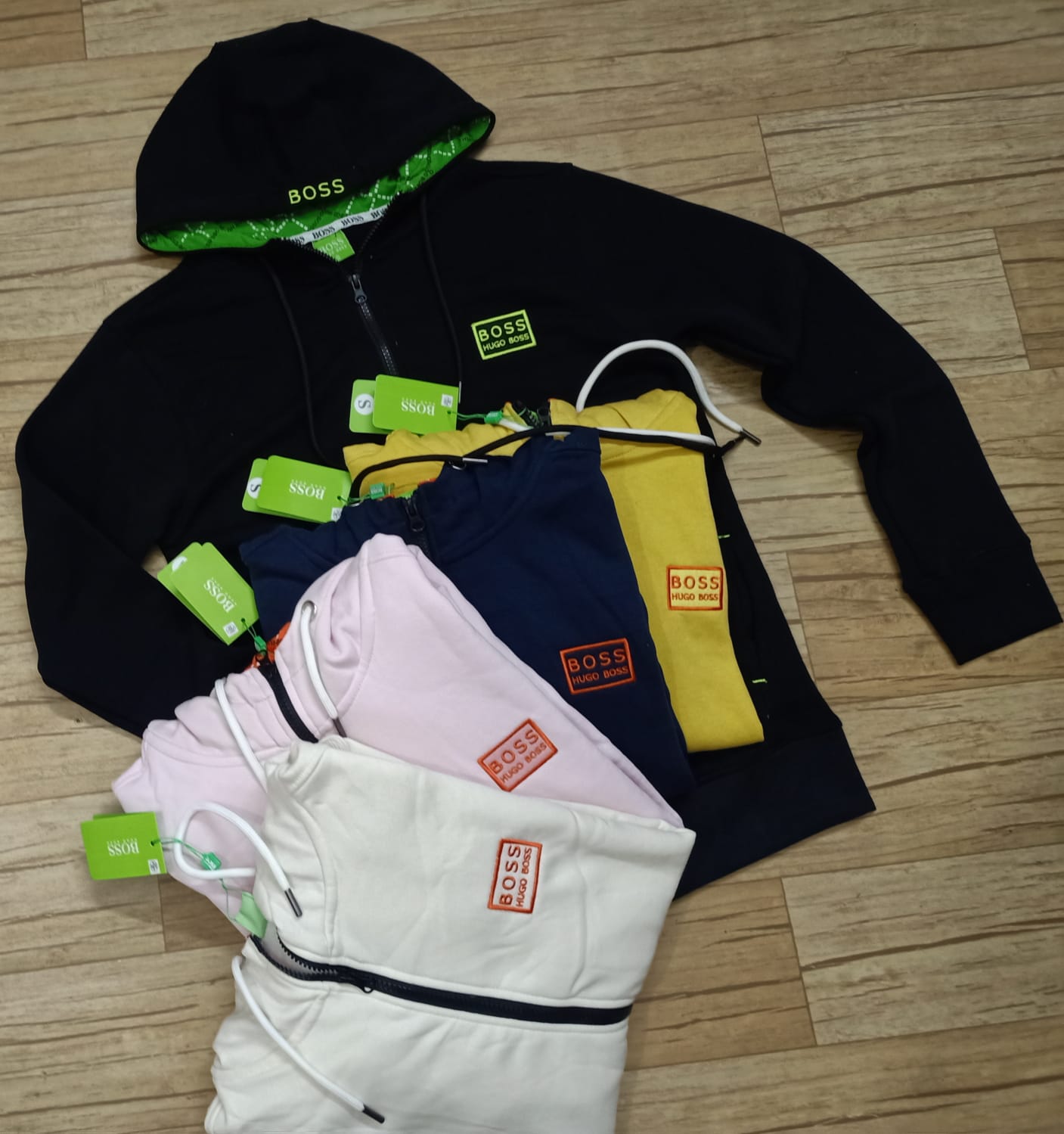 Super Premium Exclusive Winter Long Sleeve Hoodie For Men (Baby Pink) - WH09