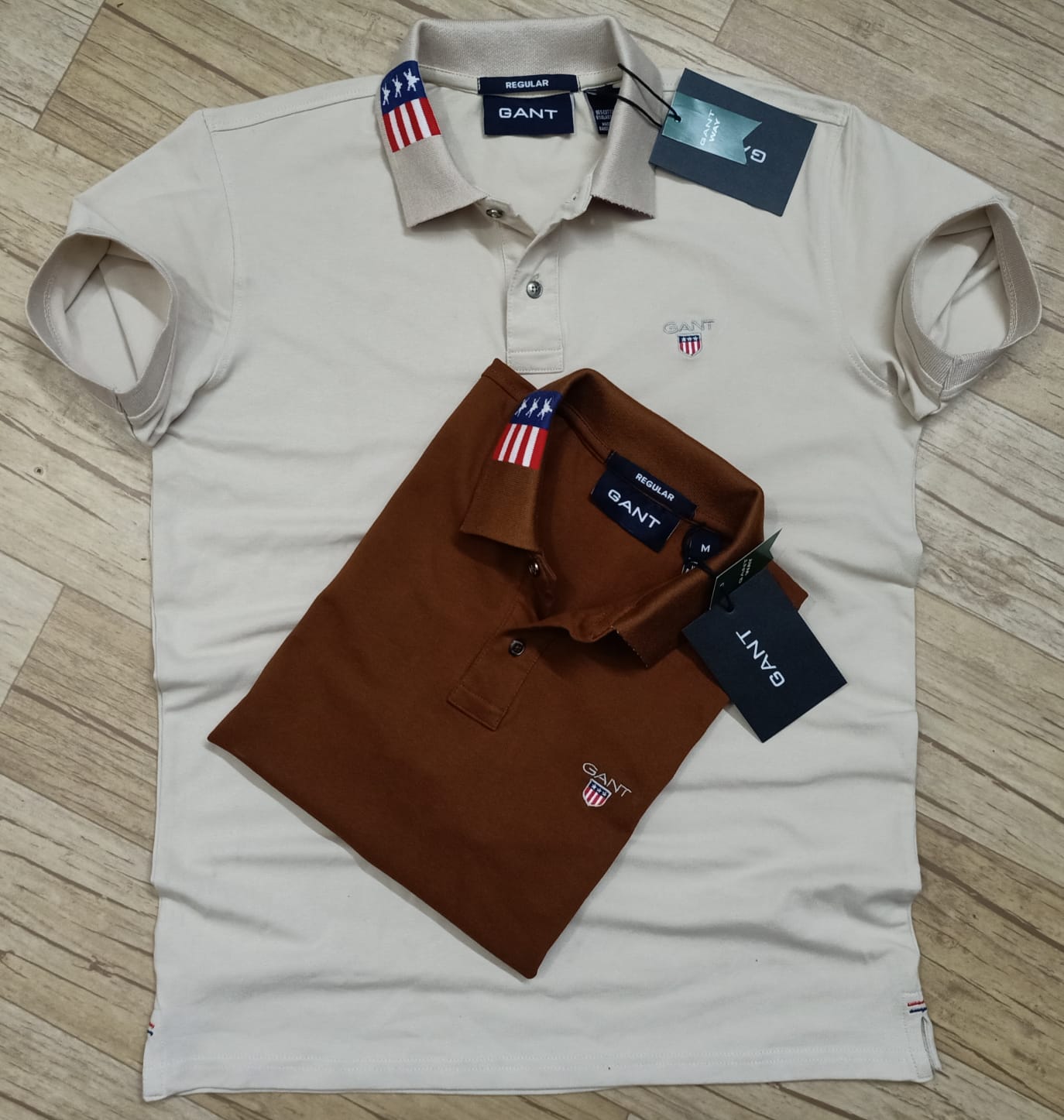 Imported Super Premium Cotton Polo Shirt For Men (ZGANT05) - Cream