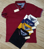 Imported Super Premium Cotton Polo Shirt For Men (ZAYSIPS11) - Black