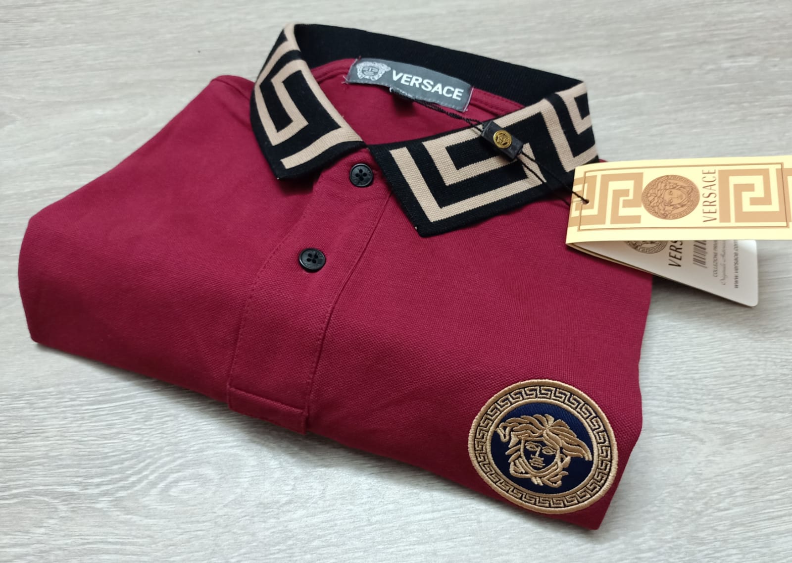 Imported Super Premium Cotton Polo Shirt For Men - ZPL02 - Maroon