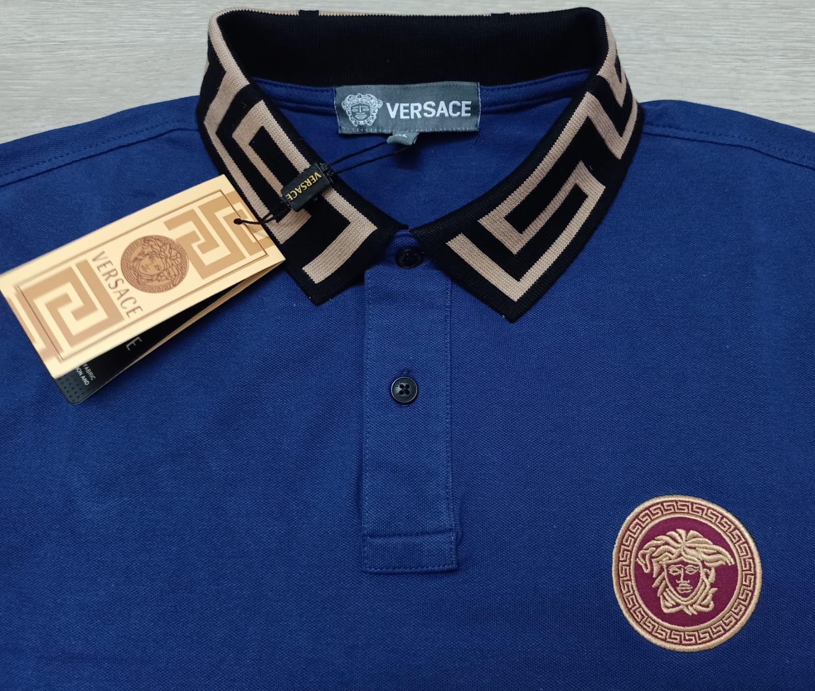 Imported Super Premium Cotton Polo Shirt For Men - ZPL04 - Royal Blue