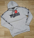 Super Premium Exclusive Winter Long Sleeve Hoodie For Men (Ash) - PU02