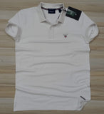 Imported Super Premium Cotton Polo Shirt For Men (SC01) - White