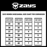 Zays Premium Sandal For Women (Black) - LS04