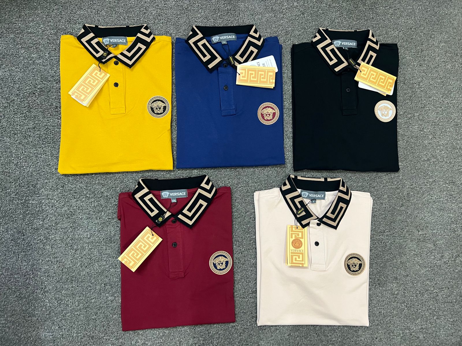 Imported Super Premium Cotton Polo Shirt For Men - ZPL03 - Black