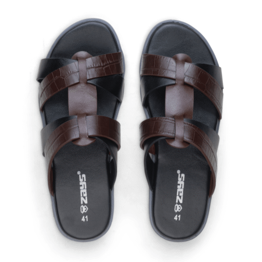 Zays Premium Leather Sandals for Men – Genuine Leather, Ultimate Comfort & Stylish Design - ZSS103 - Image 1
