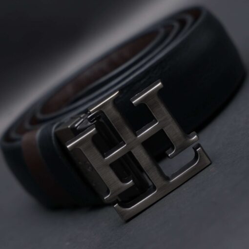 Zays Reversible Handcrafted Genuine Leather Belt for Men – Premium Quality, Adjustable, Stylish & Durable - Image 3