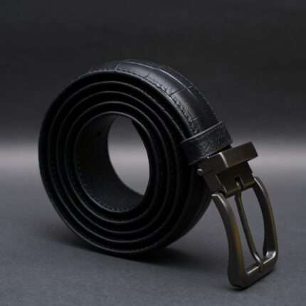 Zays Handcrafted Genuine Leather Belt for Men – Premium Quality, Adjustable, Stylish & Durable