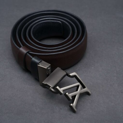 Zays Reversible Handcrafted Genuine Leather Belt for Men – Premium Quality, Adjustable, Stylish & Durable - Image 11