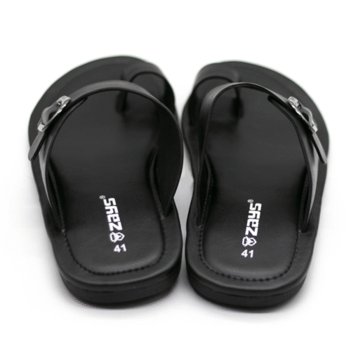 Zays Premium Leather Sandals for Men – Genuine Leather, Ultimate Comfort & Stylish Design - ZA12 - Image 3