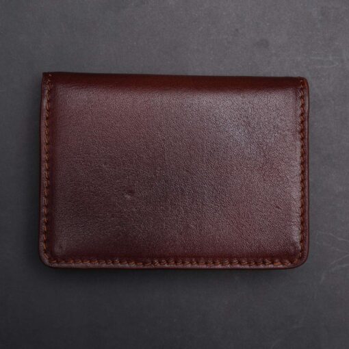 Zays Premium Eco-Friendly Leather Magnetic Card Holder Mini Wallet (CW112-Chocolate) - Image 10