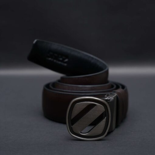 Zays Reversible Handcrafted Genuine Leather Belt for Men – Premium Quality, Adjustable, Stylish & Durable (ZMB114) - Image 8
