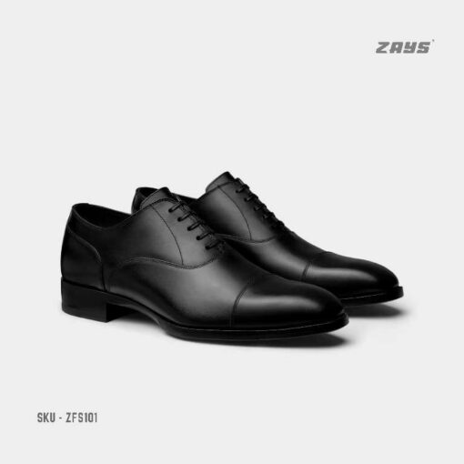 5~1 Zays Handcrafted Premium Leather Oxford Styles Formal Shoes for Men (ZFS101) - Image 3