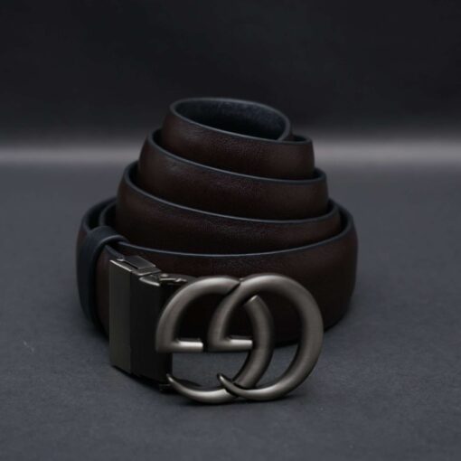 Zays Reversible Handcrafted Genuine Leather Belt for Men – Premium Quality, Adjustable, Stylish & Durable - Image 7