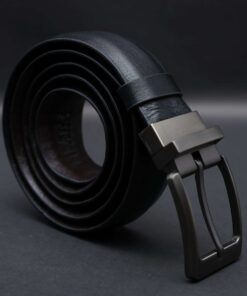 Zays Reversible Handcrafted Genuine Leather Belt for Men – Premium Quality, Adjustable, Stylish & Durable