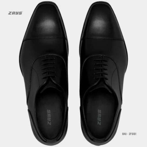 7~1 Zays Handcrafted Premium Leather Oxford Styles Formal Shoes for Men (ZFS101) - Image 4