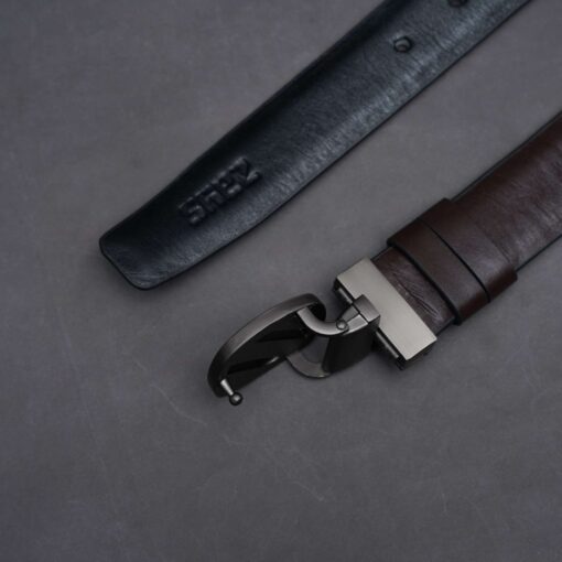 Zays Reversible Handcrafted Genuine Leather Belt for Men – Premium Quality, Adjustable, Stylish & Durable (ZMB114) - Image 4
