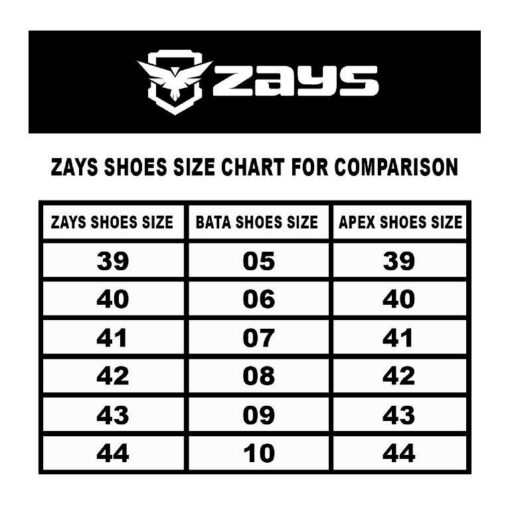 Zays Premium Leather Casual Shoe for Men – Girish (Black) SF15 - Image 6