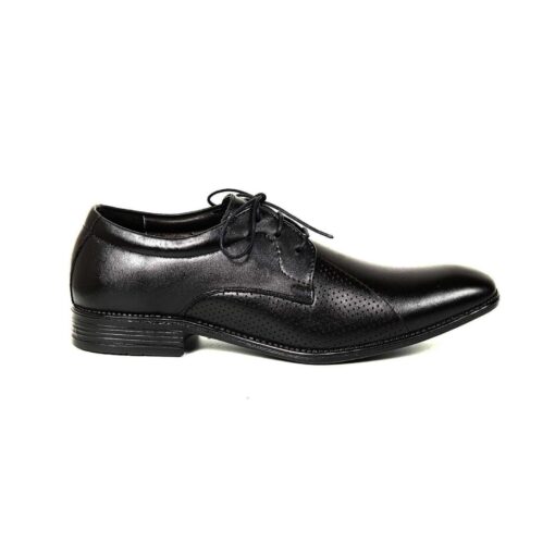 Zays Leather Premium Formal Shoe For Men (Black) - SF57 - Image 3