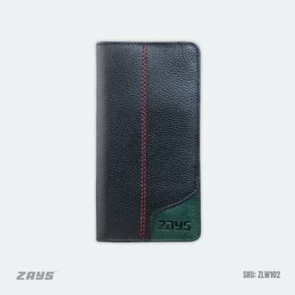 Zays Premium Leather Long Wallet | Stylish, Durable & Minimalist Design