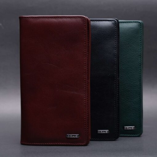 ZLW107 (7) Zays Handcrafted Premium Eco-Friendly Leather Long Wallet for Max 2 Mobile (ZLW108) - Image 10