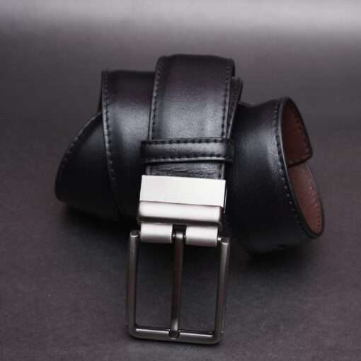 19 Zays Reversible Leather Belt For Men - ZMB138 - Image 9