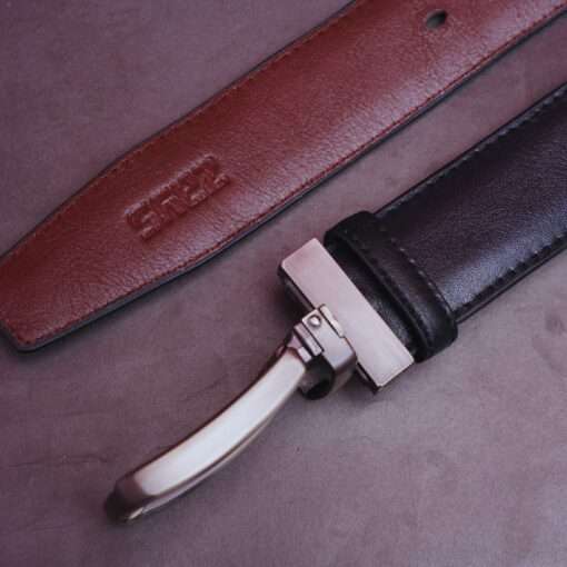 26 Zays Reversible Leather Belt For Men - ZMB139 - Image 2
