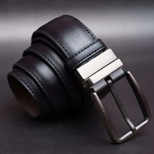 29 Zays Reversible Leather Belt For Men - ZMB139 - Image 10